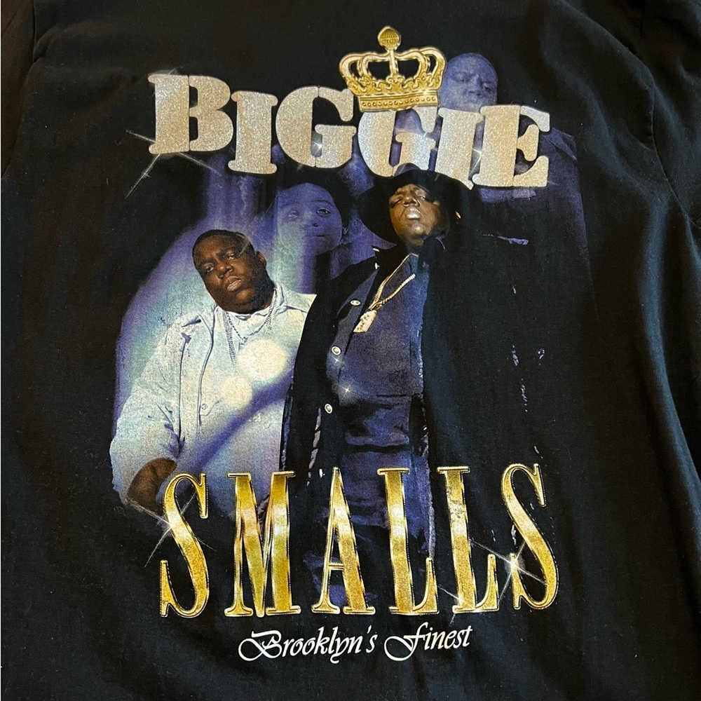 NWOT Biggie Smalls Tee Shirt - Large
